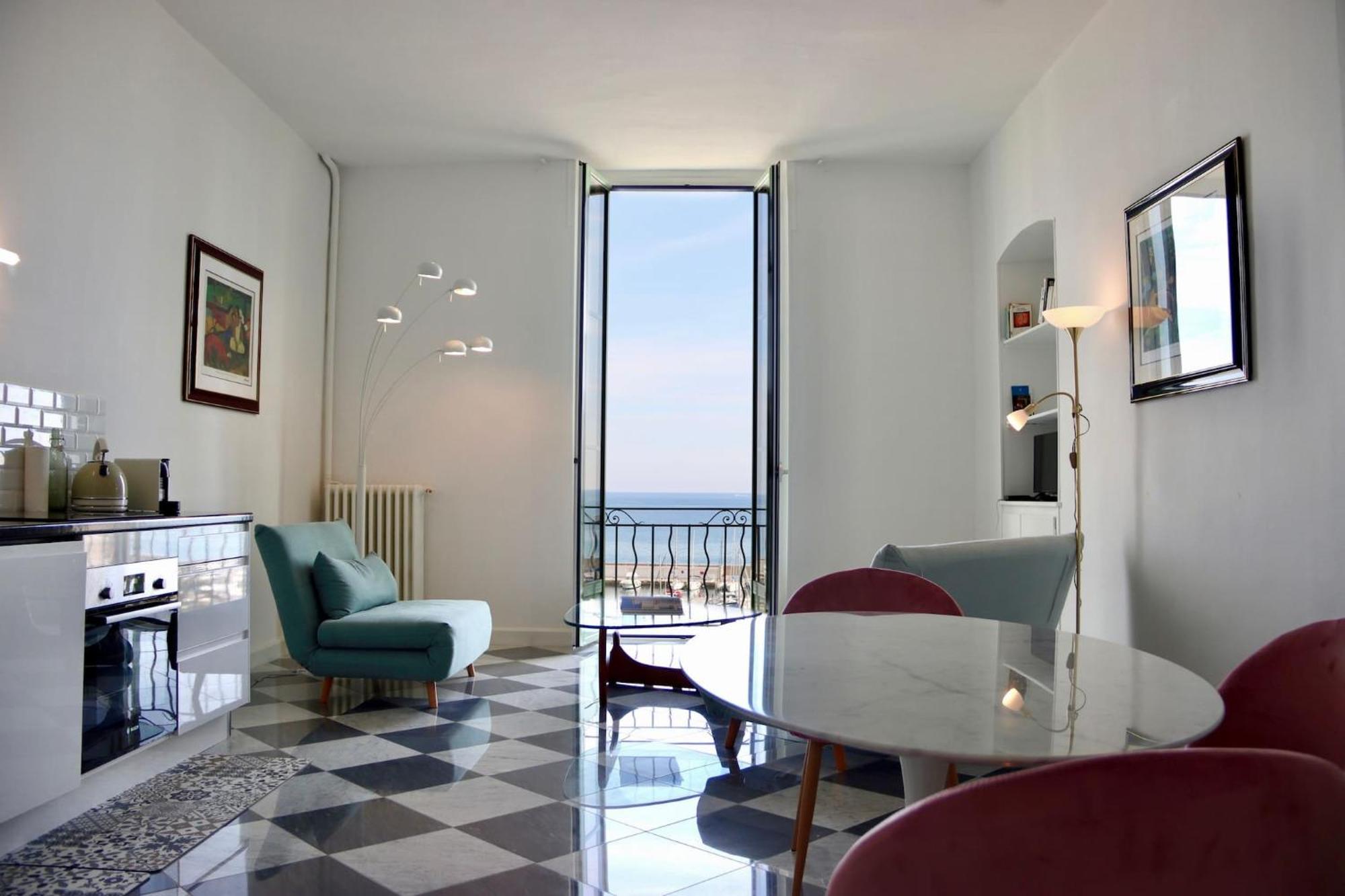 "Le Grand Hotel" Prestigieux Et Unique, Vue Mer Menton Eksteriør billede