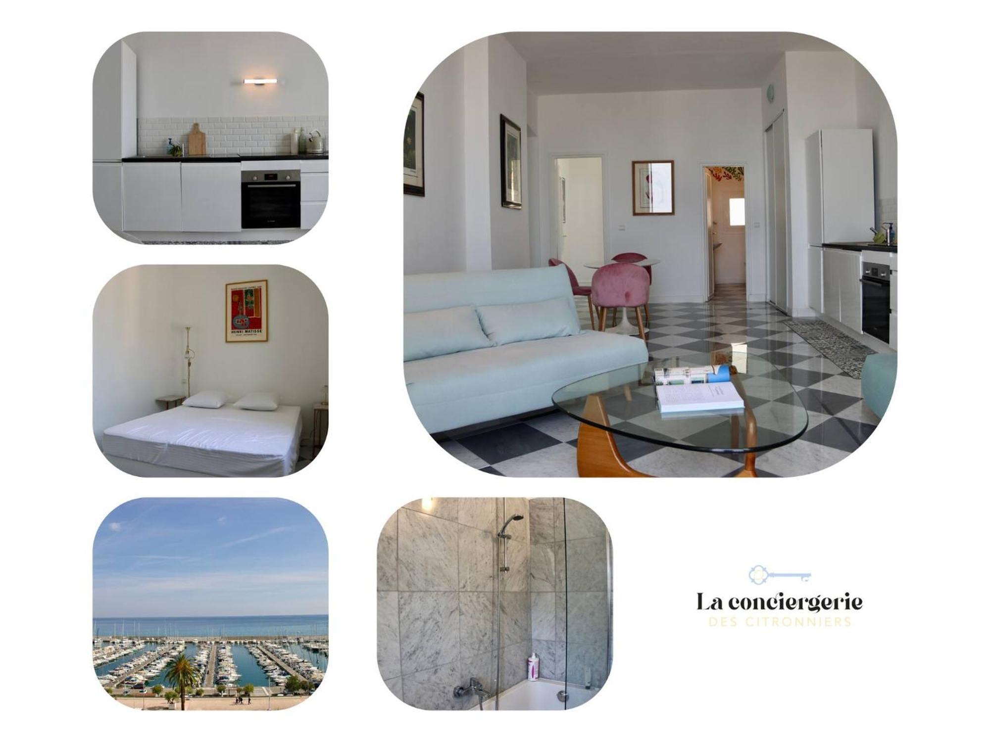 "Le Grand Hotel" Prestigieux Et Unique, Vue Mer Menton Eksteriør billede
