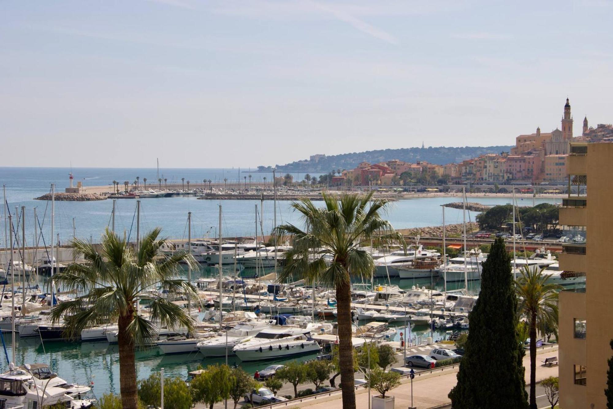 "Le Grand Hotel" Prestigieux Et Unique, Vue Mer Menton Eksteriør billede